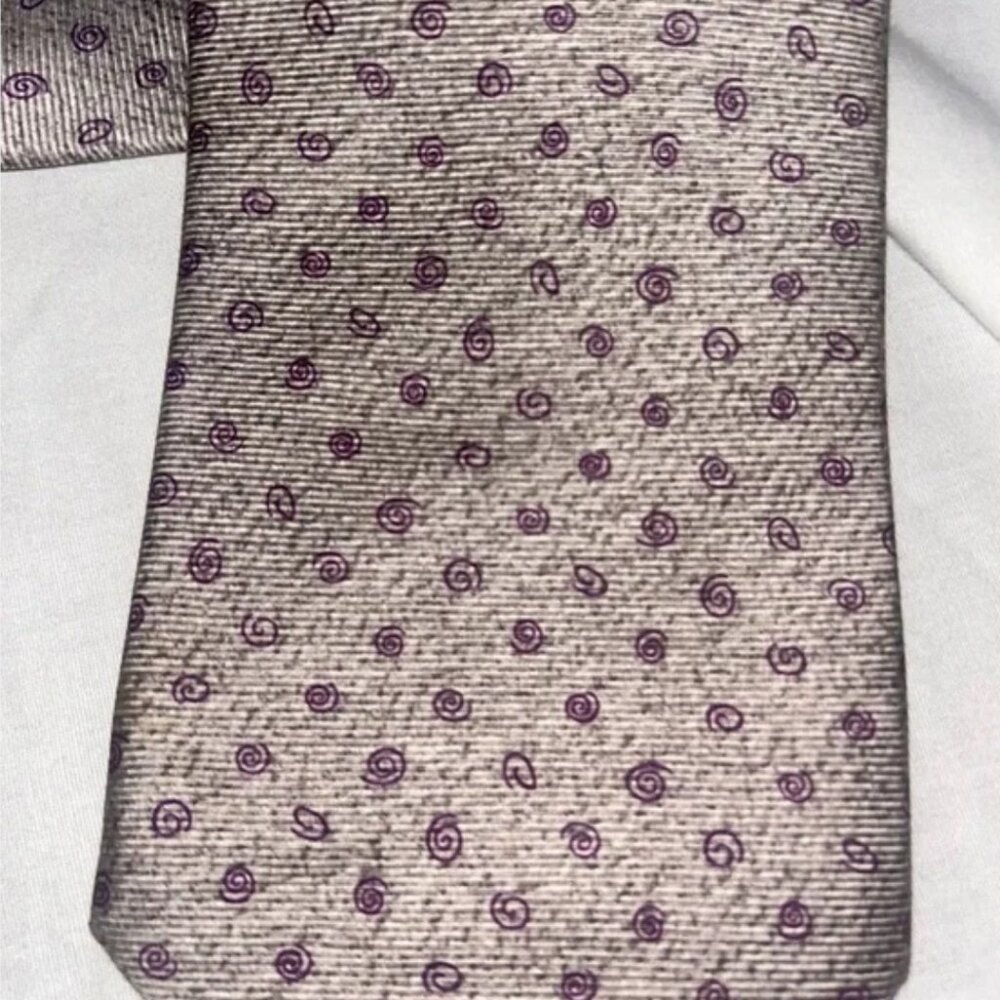 Bvlgari Men's Silk Tie - Picture 4 of 5